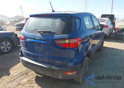 2019 Ford Ecosport S z USA, uszkodzony, nr VIN MAJ6S3FL6KC281168